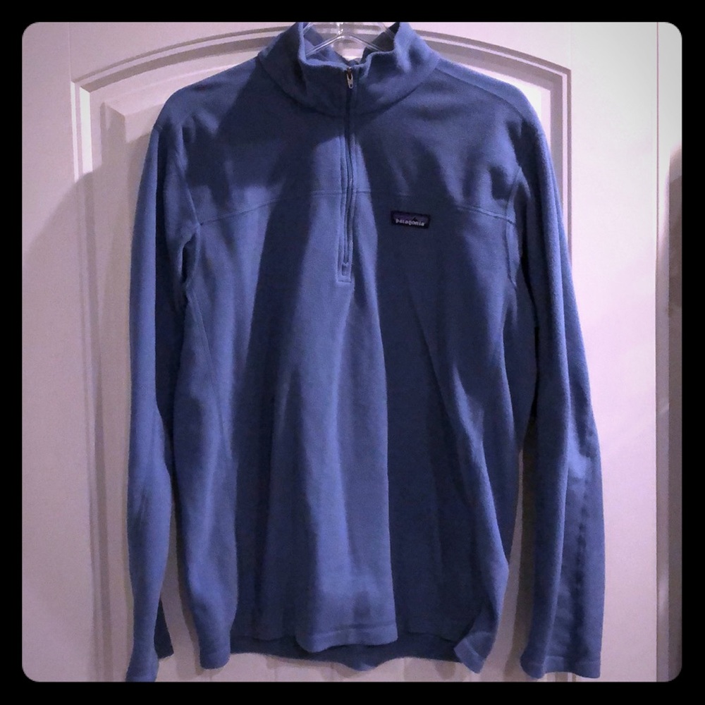 Men’s medium Patagonia half zip fleece pullover